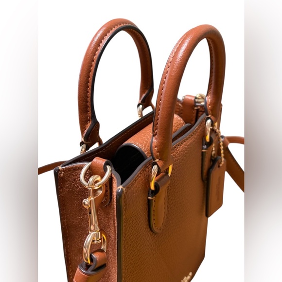 NWT Coach North South MINI Tote Crossbody - Picture 6 of 10